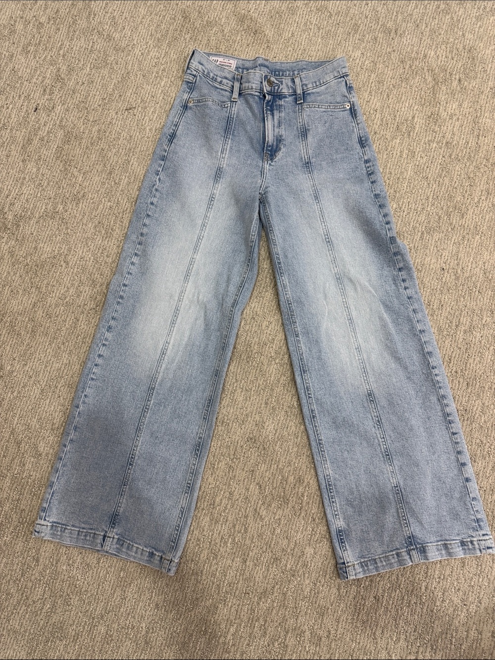 GAP Light Wash Wide-Leg Women’s Jeans - Classic Casual Fit